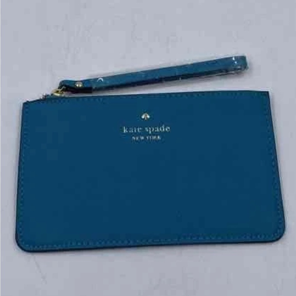 Kate Spade Blue Wristlet nwot